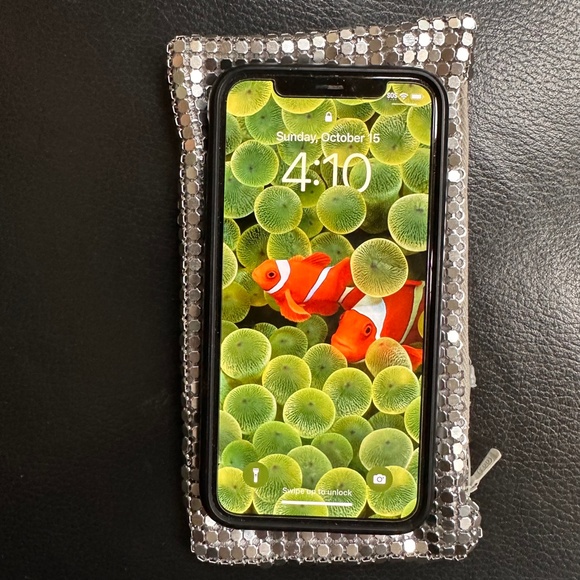 Vintage silver le château clutch - Picture 6 of 6